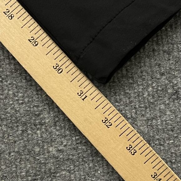 Athleta Pants Womens 0 Black Straight Leg Nylon Spandex Hiking Travel Stretch - Picture 10 of 10